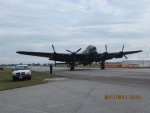 Avro Lancaster on tarmac