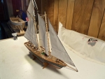 finished model boat builds
