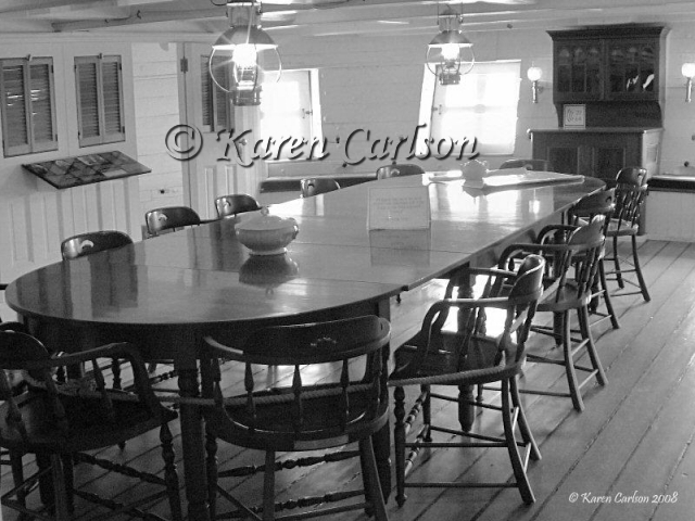 Officers_ Mess_ USS Constellation