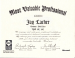 MVP Certificate 2007
